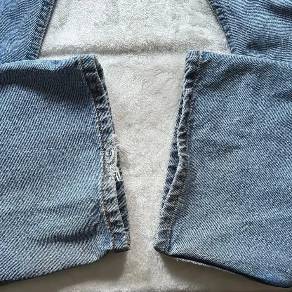 Levi’s 505 regular fit vintage blue jeans Men's size 34x28